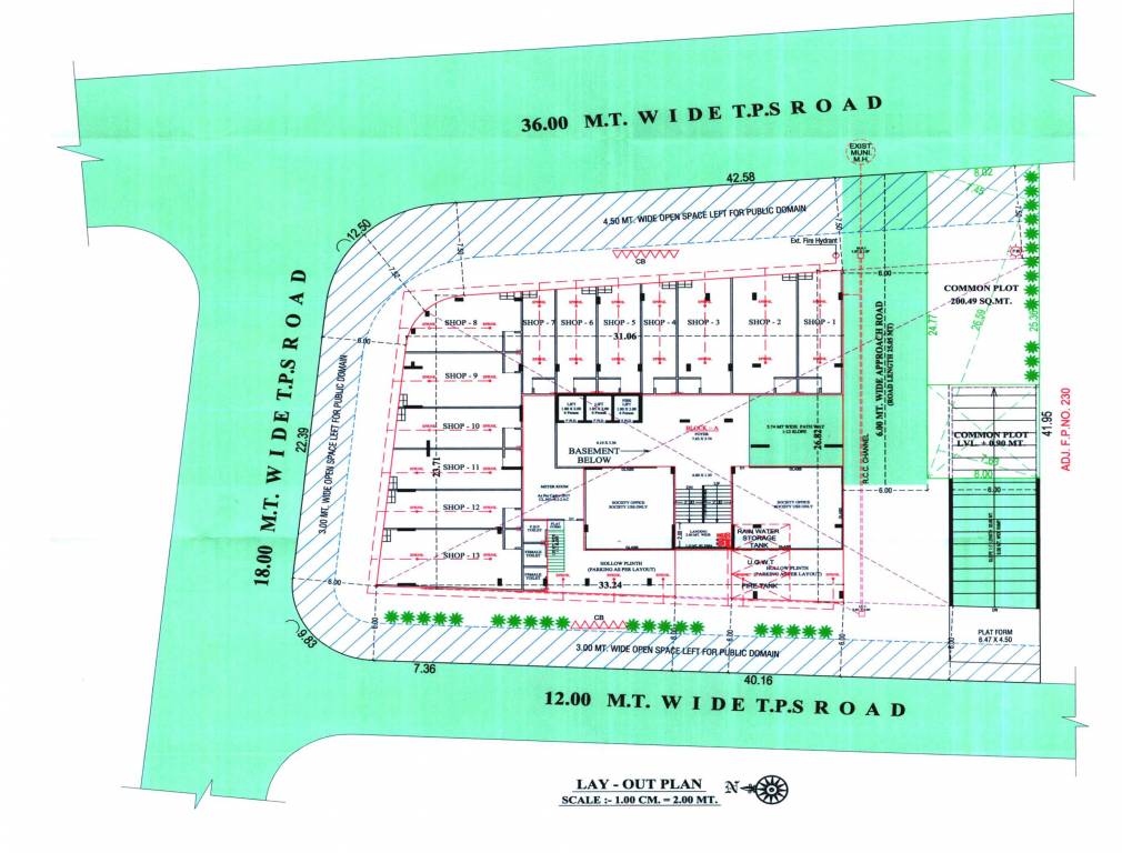  monarc nexus Layout Plan