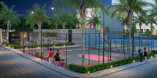  halcyon Basketball Court