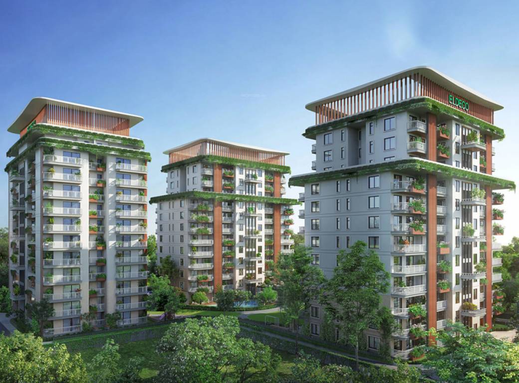 Elevation  hanging gardens Elevation