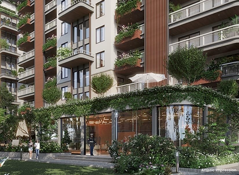  hanging gardens Entrance Gate Security Cabin