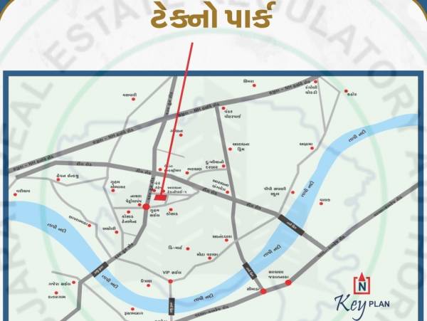  aradhana-technopark Location Plan