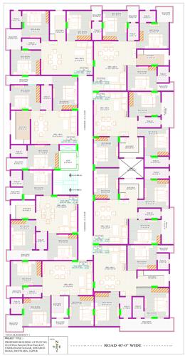  vinayak-residency-i Vinayak Residency I Cluster Plan