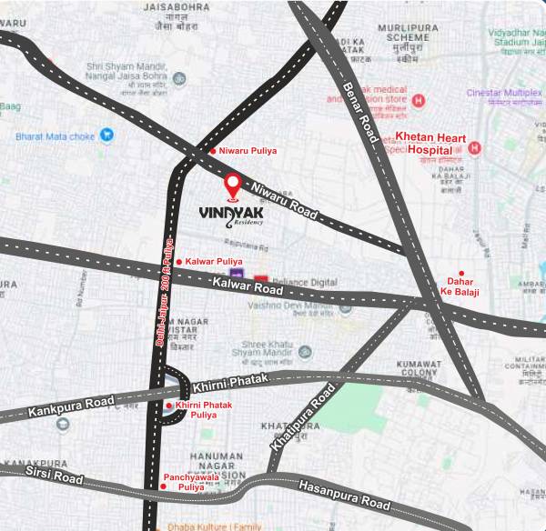  vinayak-residency-i Location Plan