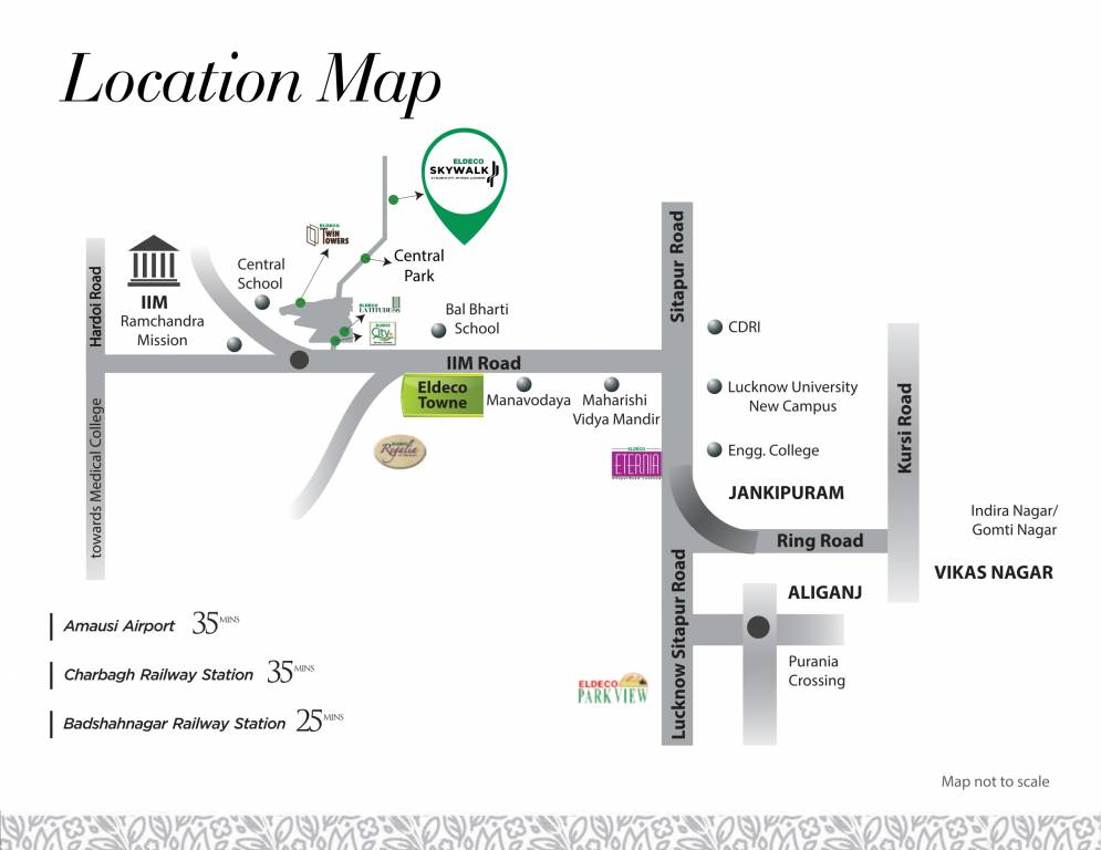  skywalk Location Plan