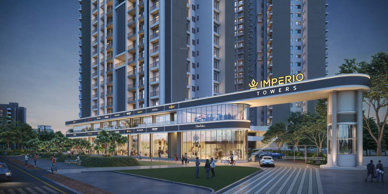  imperio towers Landscape Garden and Tree Planting