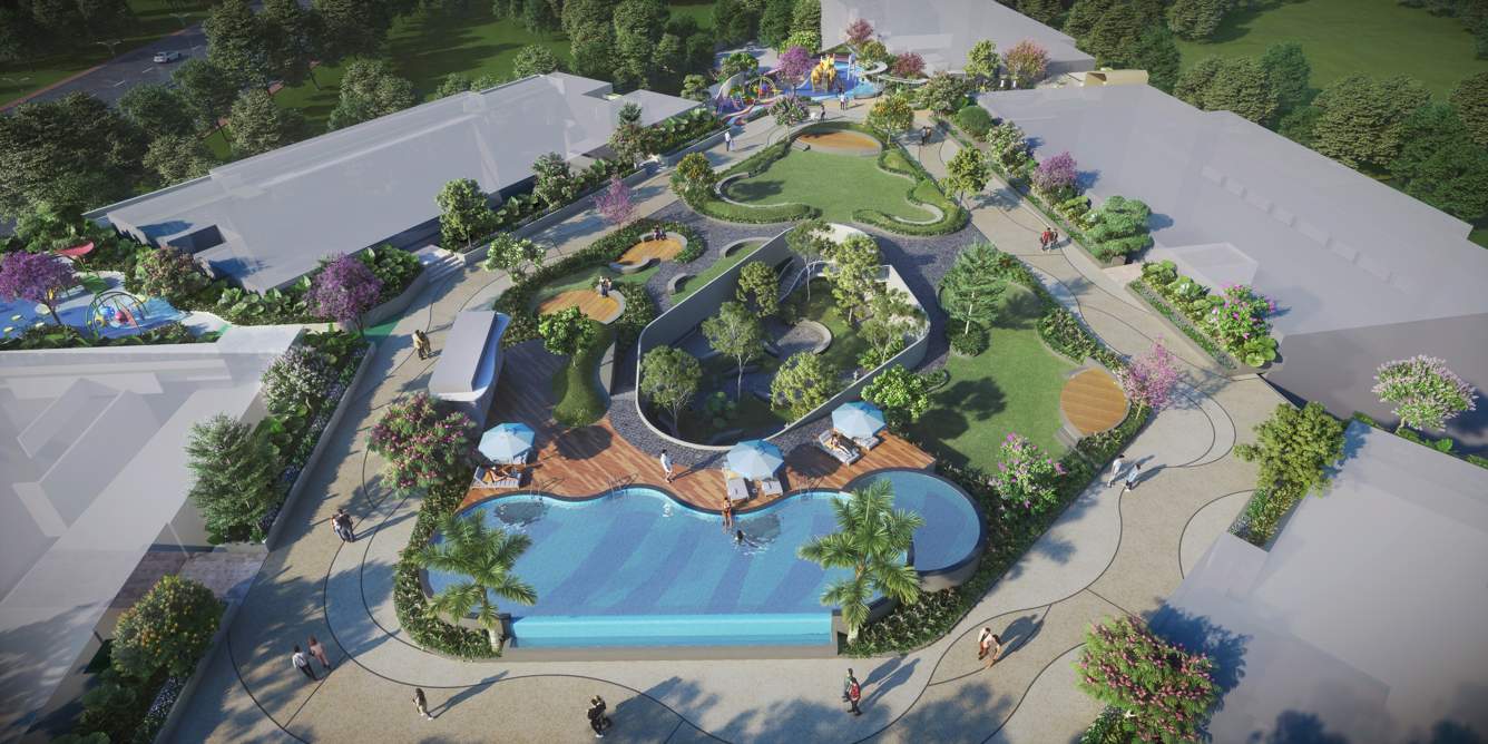  imperio towers Landscape Garden and Tree Planting