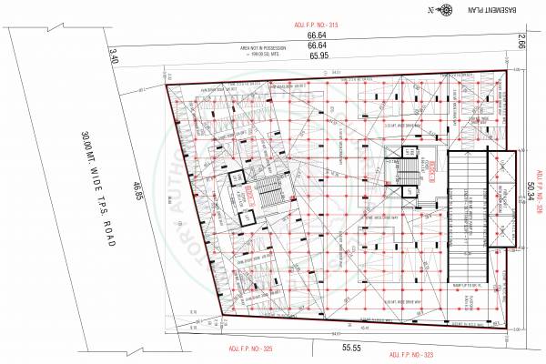  dreams Tower A Cluster Plan for Basement Floor