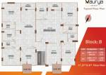  maurya-regency Maurya Regency Block B Cluster Plan from 1st to 3rd Floor