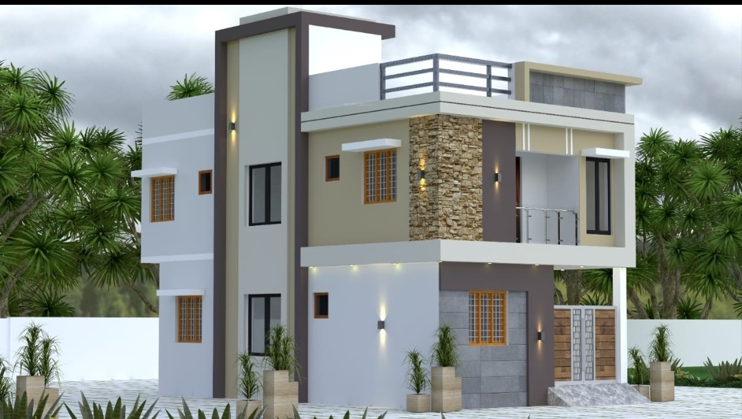  city villa Elevation