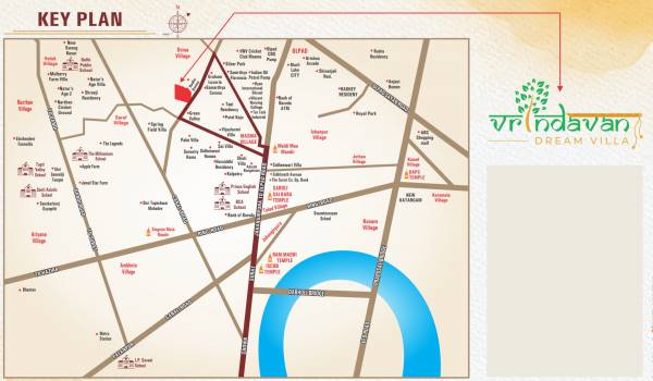Location Plan vrindavan-dream-villa Location Plan