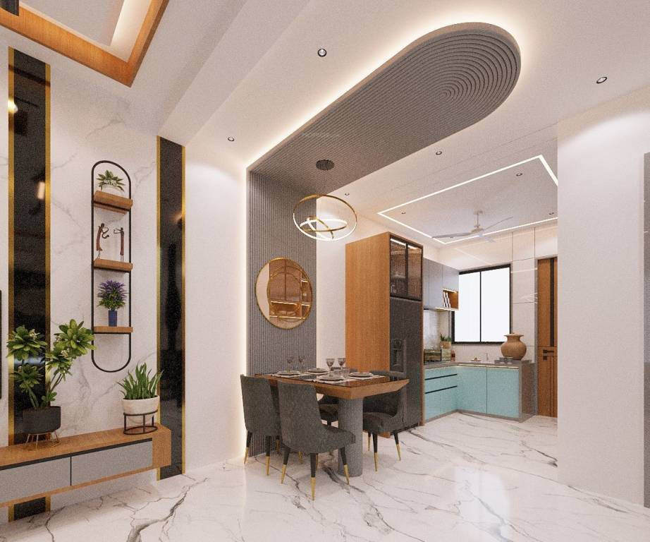  vrindavan dream villa Dining Area