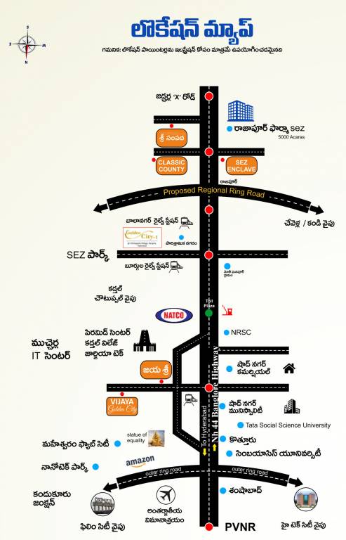  sez enclave Location Plan