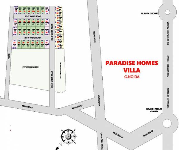 Location Plan paradise-homes Location Plan