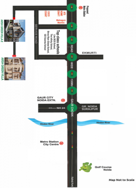  arsh-green-villa-2 Location Plan