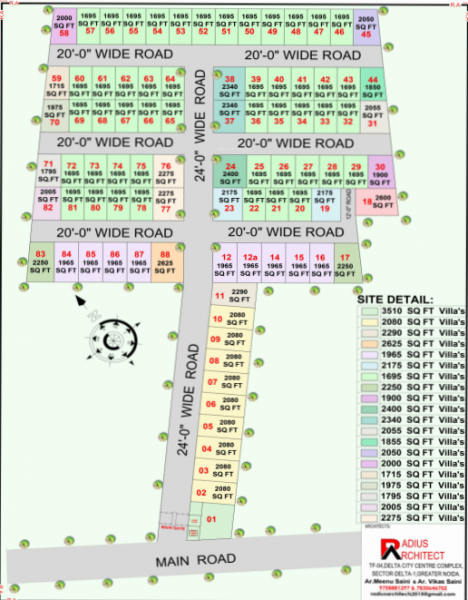  arsh-green-villa-2 Master Plan