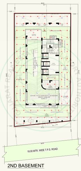  the-fourfront-residency The Fourfront Residency Cluster Plan for 2nd Basement