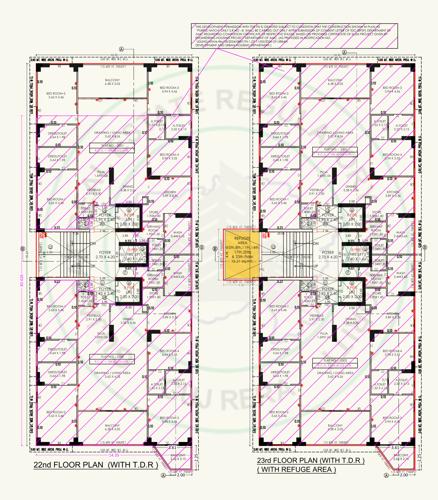  the-fourfront-residency The Fourfront Residency Cluster Plan from 22th to 23th Floor