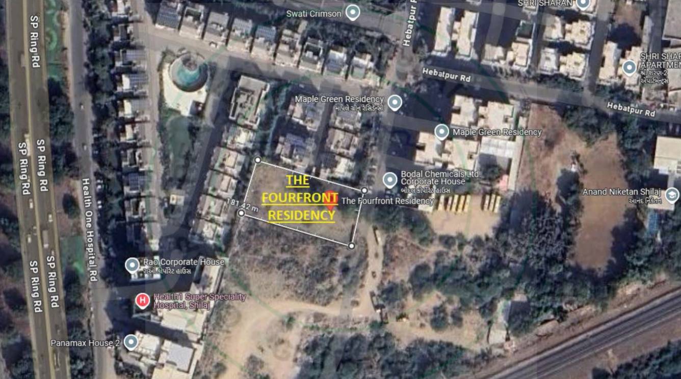  the fourfront residency Location Plan