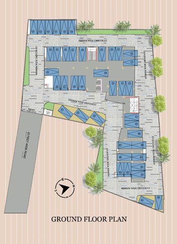  aronica-palace Aronica Palace Cluster Plan for ground Floor