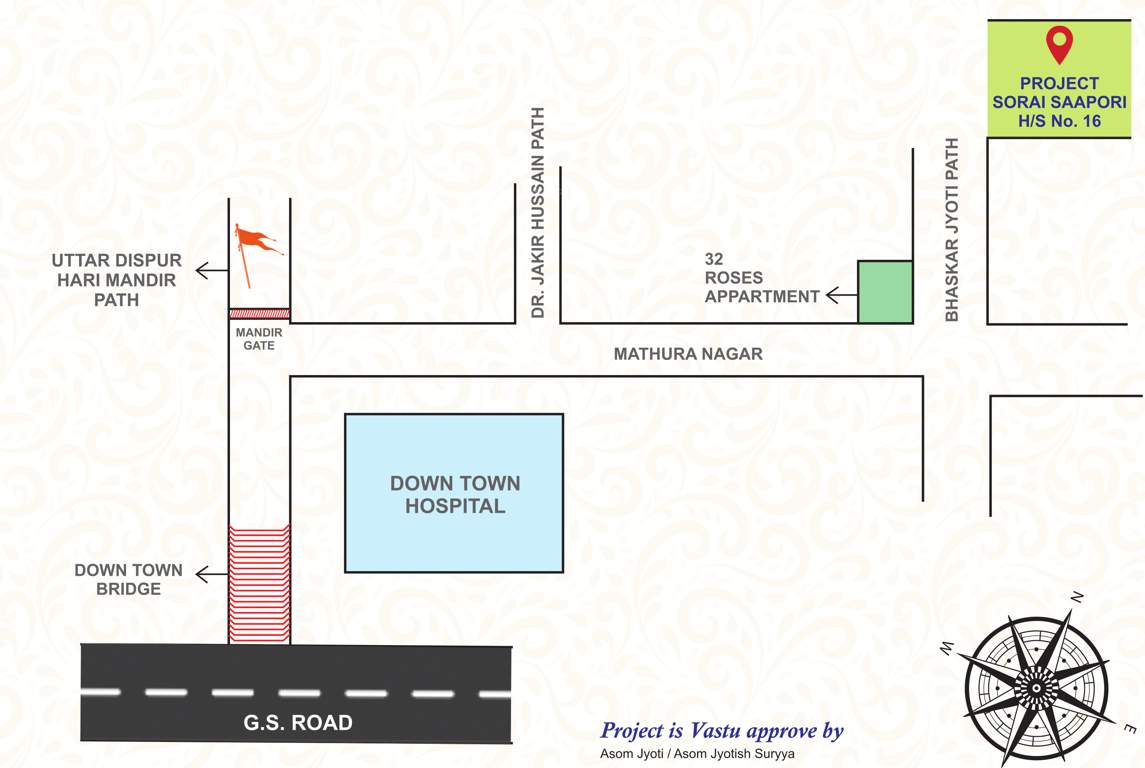  sorai saapori Location Plan