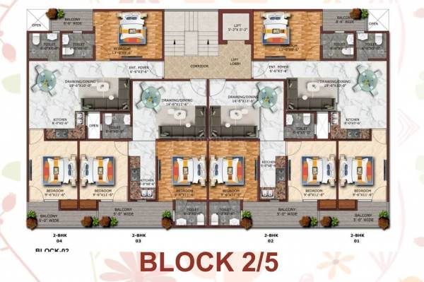 Cluster Plan block green-homes Cluster Plan block