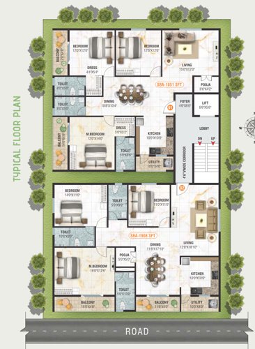  vaibhav-elite-enclave Vaibhav Elite Enclave Cluster Plan