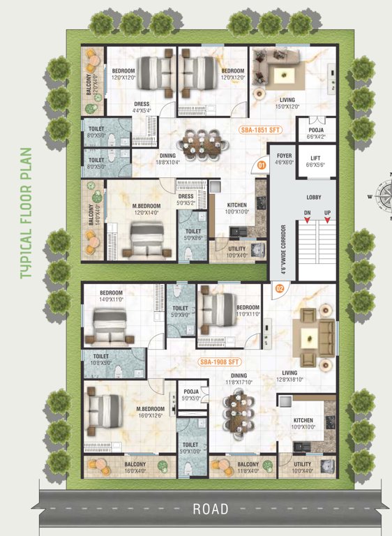  vaibhav elite enclave Vaibhav Elite Enclave Cluster Plan