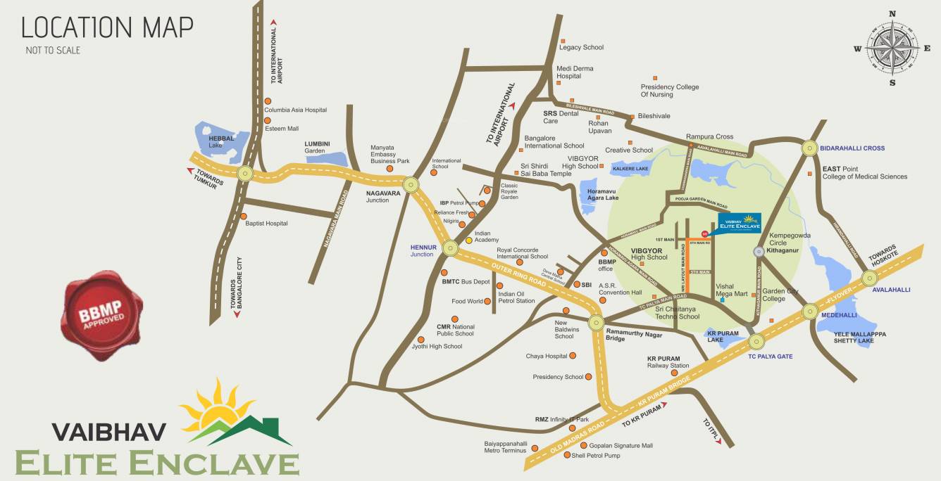  vaibhav elite enclave Location Plan
