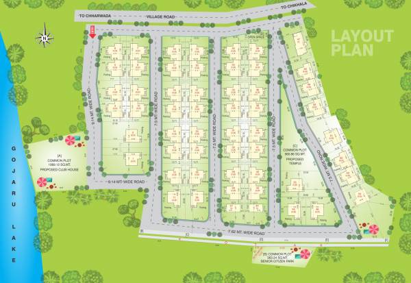  vintage-villa Layout Plan