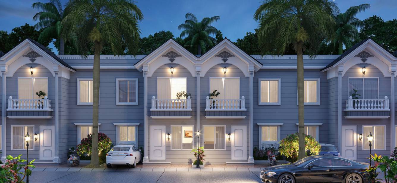  vintage villa Elevation