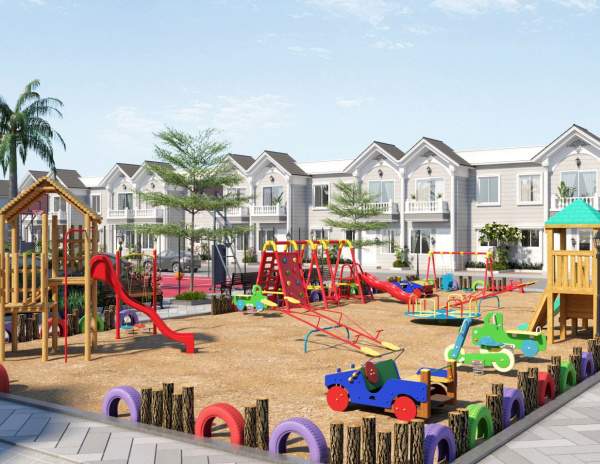  vintage villa Children's play area