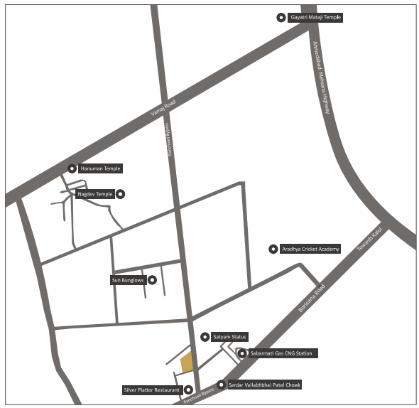  nirman-bliss Location Plan