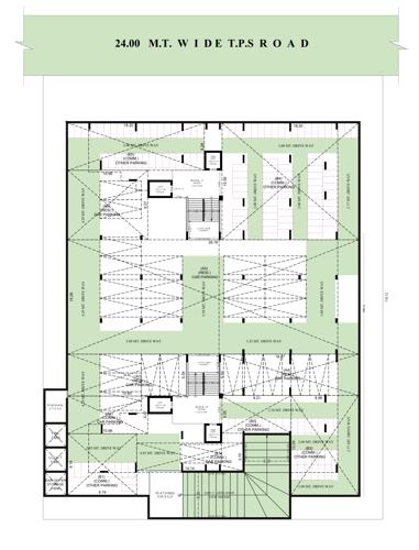  setu Block A & B Cluster Plan for Basement Floor
