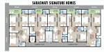 Saraswati Signature Homes Cluster Plan from 1st to 5th Floor signature-homes Saraswati Signature Homes Cluster Plan from 1st to 5th Floor