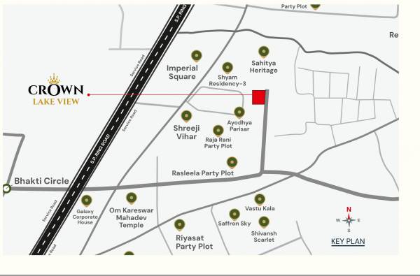  crown-lake-view Location Plan