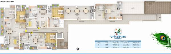 Vrindavan Residency Cluster Plan for ground Floor vrindavan-residency Vrindavan Residency Cluster Plan for ground Floor