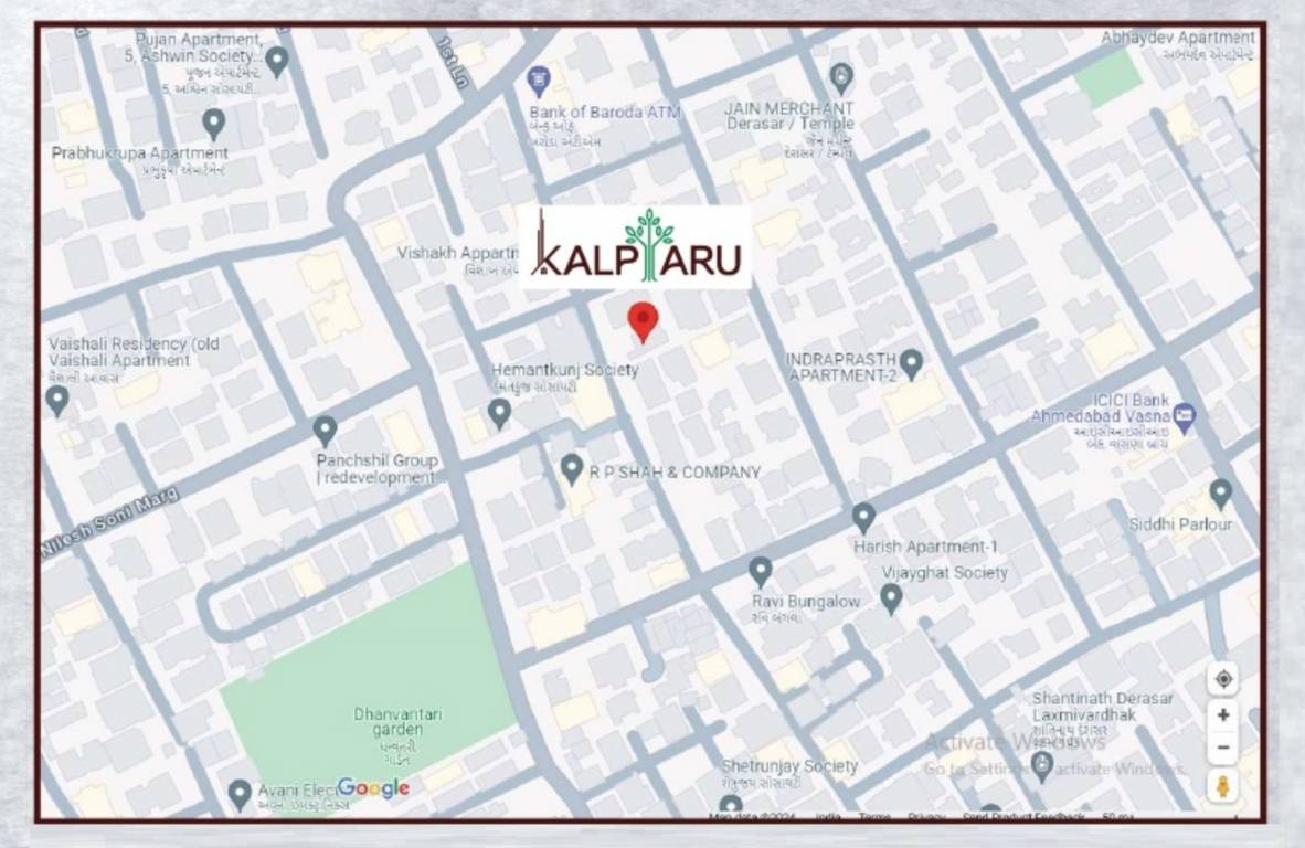  kalptaru Location Plan