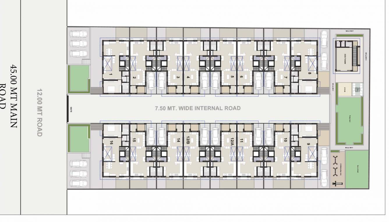  jeet villa Layout Plan