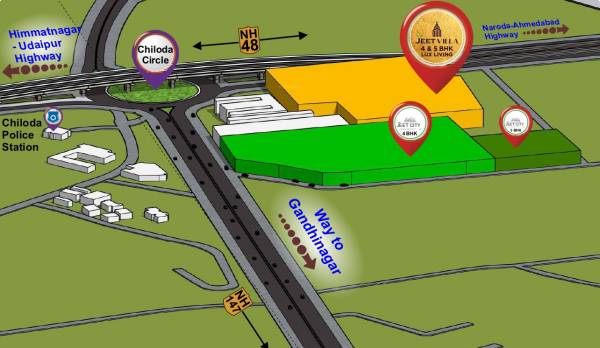  jeet-villa Location Plan
