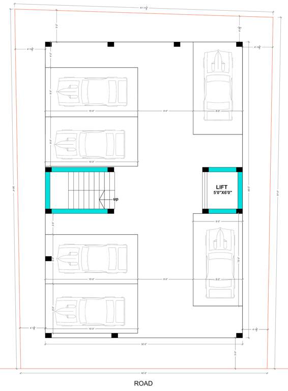  annai flats Annai Flats Cluster Plan for ground Floor