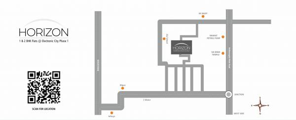  sapthagiri-horizon-apartment Location Plan