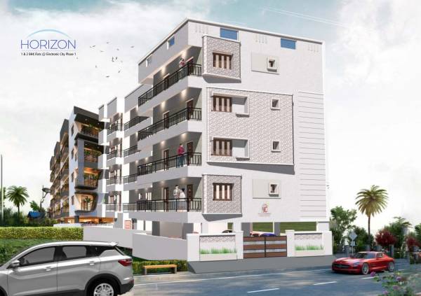 Elevation sapthagiri-horizon-apartment Elevation