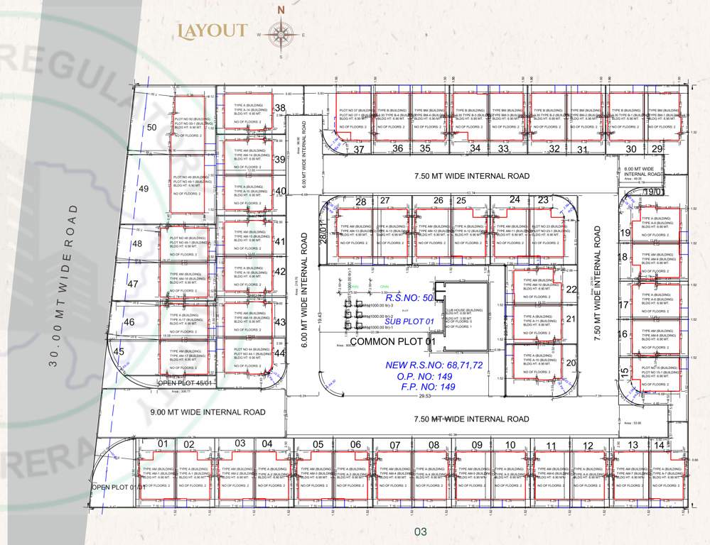  infinity Layout Plan