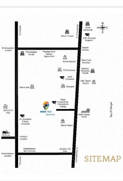  high-tide Location Plan