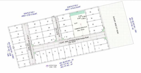 Layout Plan sant-darshan-green Layout Plan
