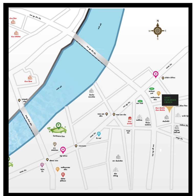  sant darshan green Location Plan