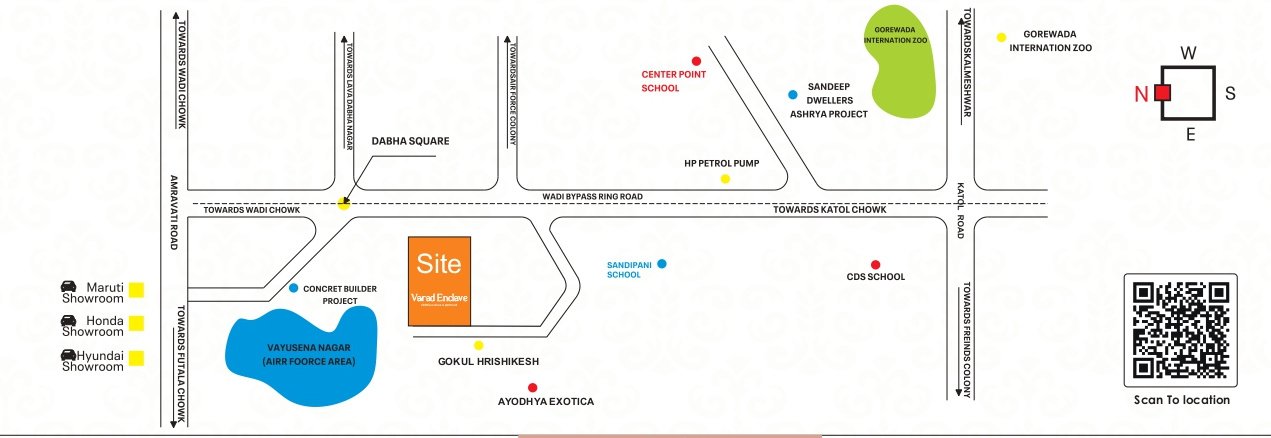 enclave Location Plan