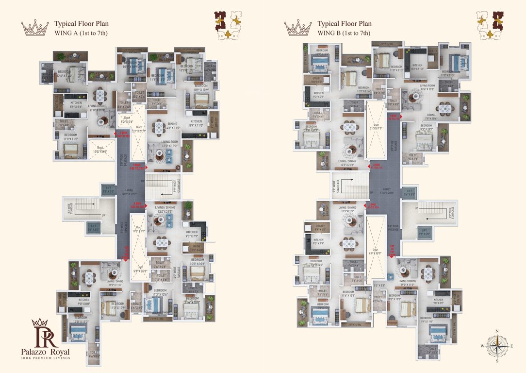 palazzo royal Palazzo Royal Cluster Plan