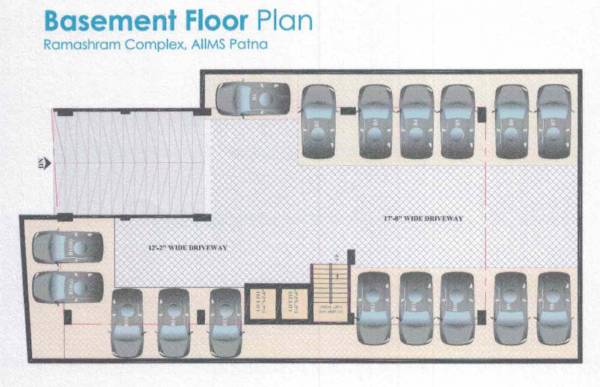 Ramashram Complex Cluster Plan for basement Floor ramashram-complex Ramashram Complex Cluster Plan for basement Floor