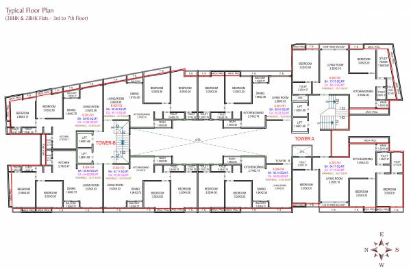 A & B Cluster Plan from 3rd to 4th Floor imperial-heights A & B Cluster Plan from 3rd to 4th Floor